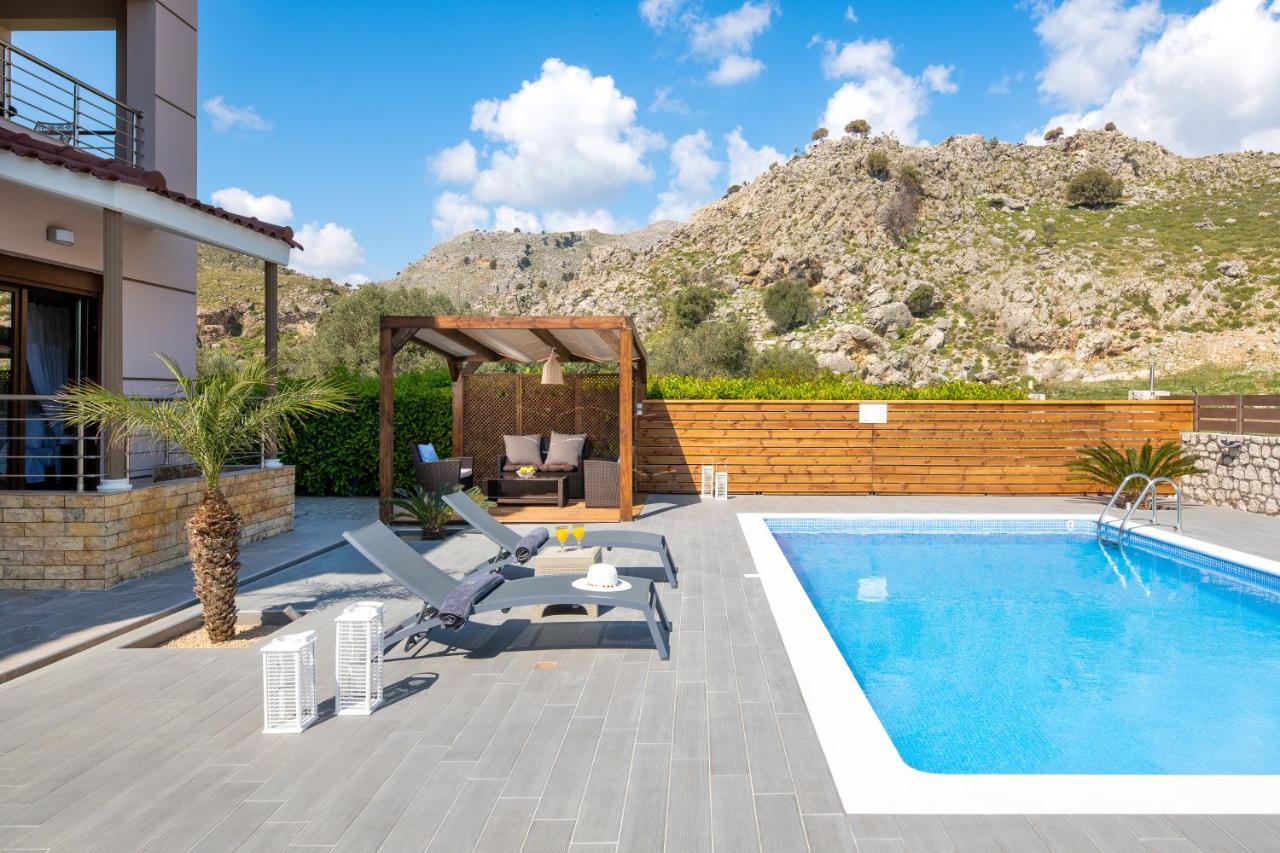 Costa Costa Villa - Luxury Villa Kolymbia Exteriör bild