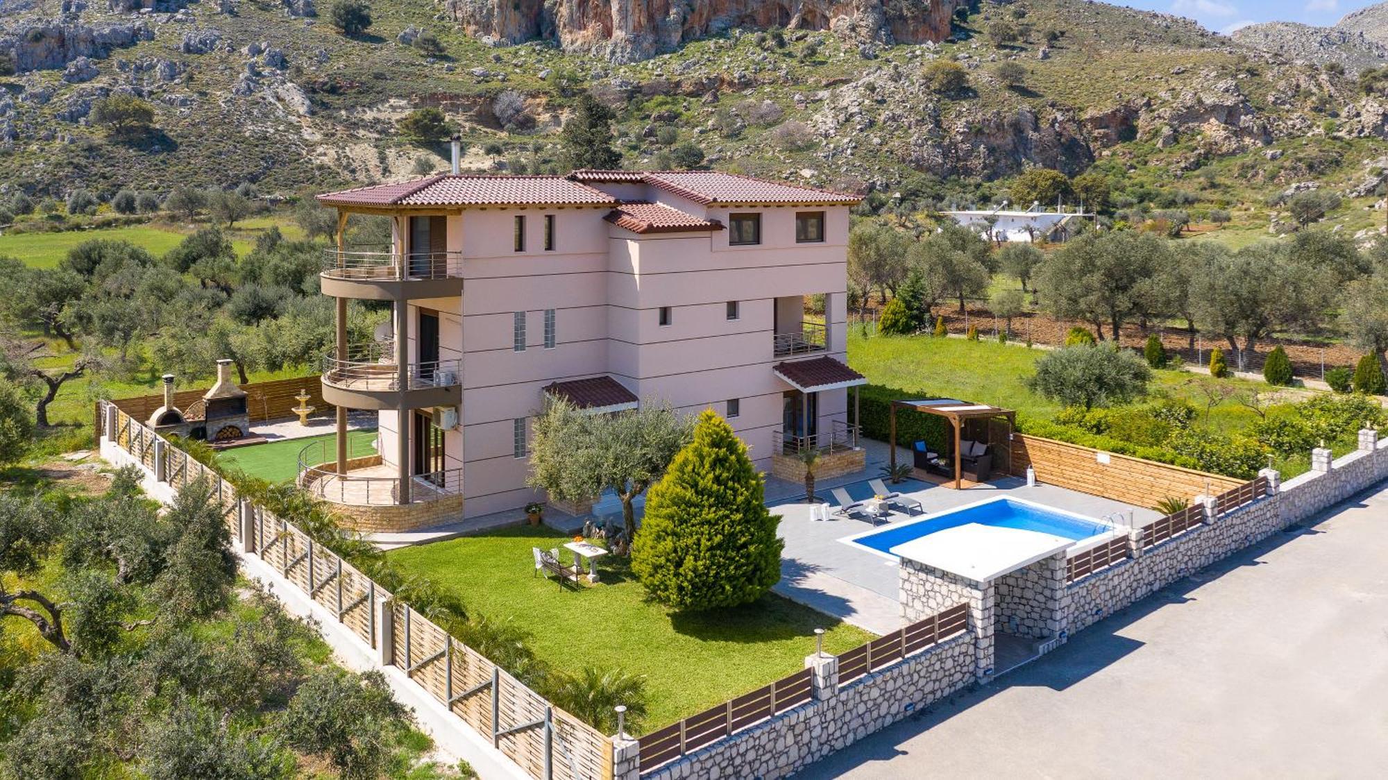 Costa Costa Villa - Luxury Villa Kolymbia Exteriör bild